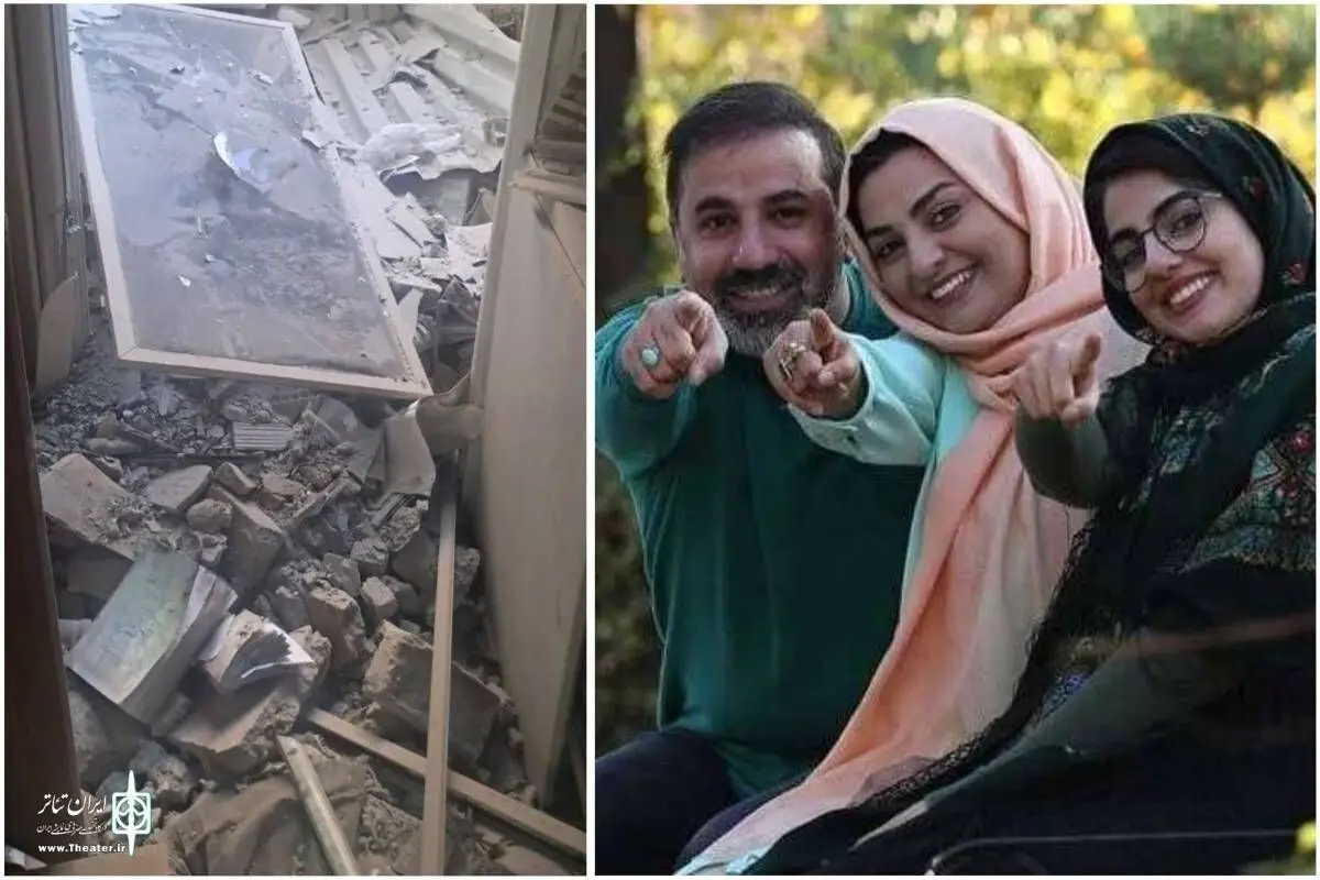 منزل مسکونی مرحوم علی سلیمانی و سهیلا جوادی تخریب شد
