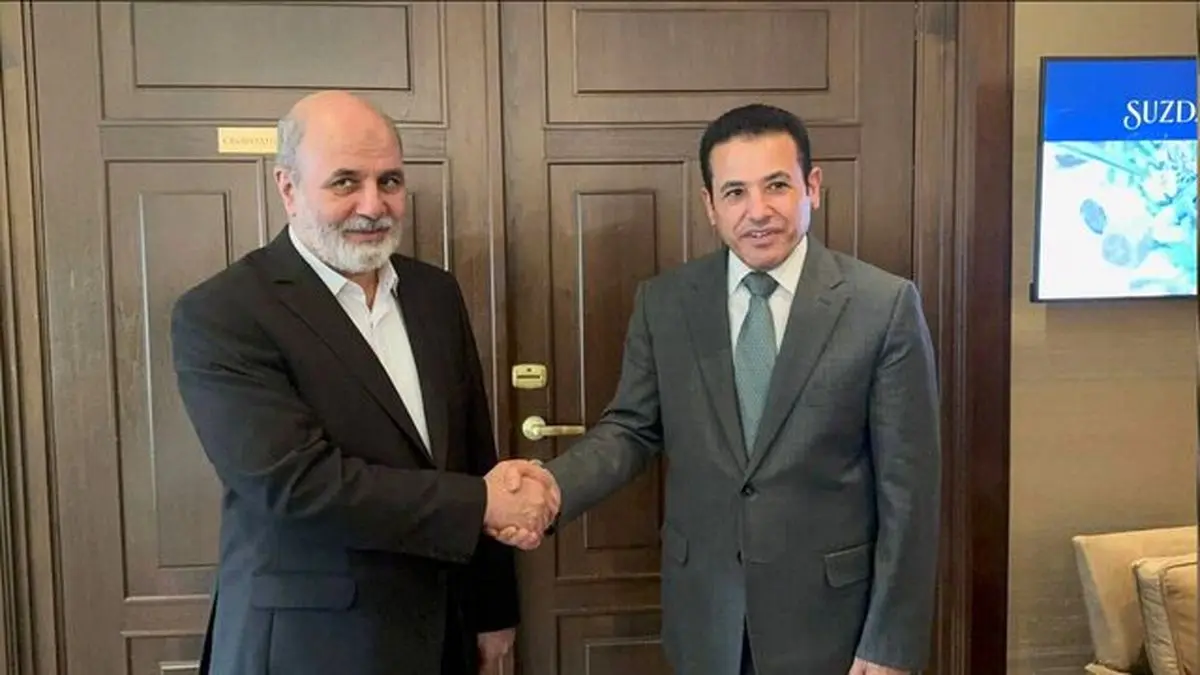 دیدار دبیر شورای عالی امنیت ملی با همتای عراقی