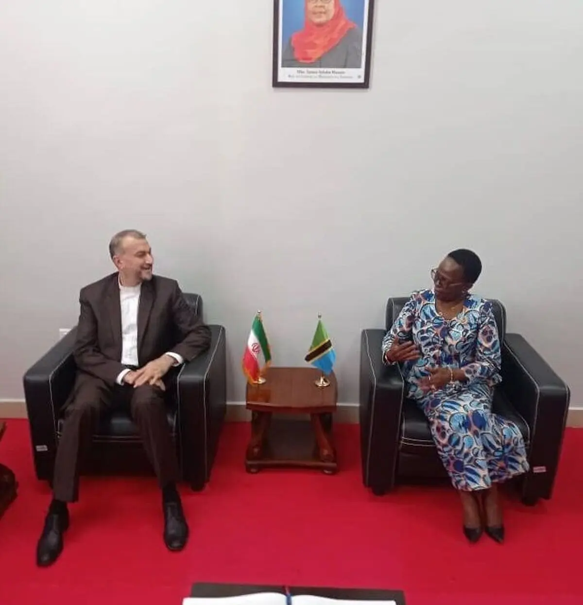 Iran's FM meets with his Tanzanian counterpart