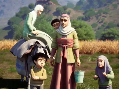 کودکی شهید سلیمانی از بنایی تا کار در هتل در این انیمیشن دیدنی شد