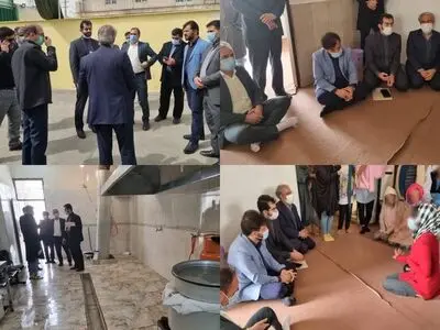 بازدید شهردار کمالشهر از مرکز ماده 16 زنان استان البرز