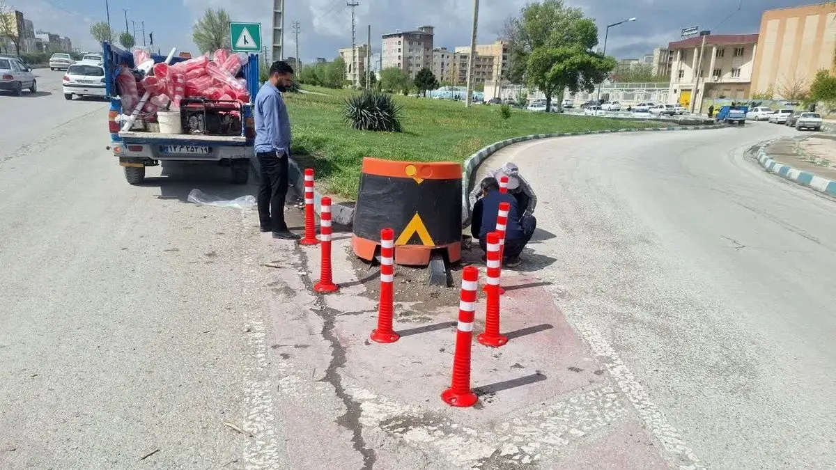 بیش از ۷ هزار قطعه تجهیزات ترافیکی در کرمانشاه نصب شد