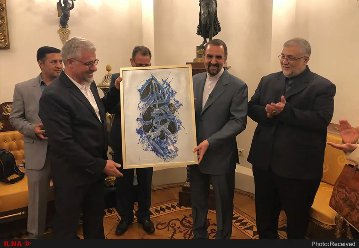 نمایشگاه آثار هنرمندان ایران در مسکو برگزار شد