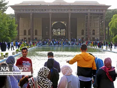 بازدید بیش از ۷ میلیون گردشگر نوروزی از جاذبه‌های اصفهان