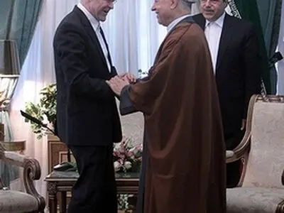 دیدار دکتر ویلیام وندلی با آیت الله هاشمی