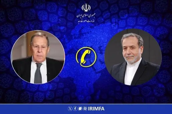 لافروف لعراقجی: موسکو مستعدة لتعمیق التنسیق الاستراتیجی مع طهران