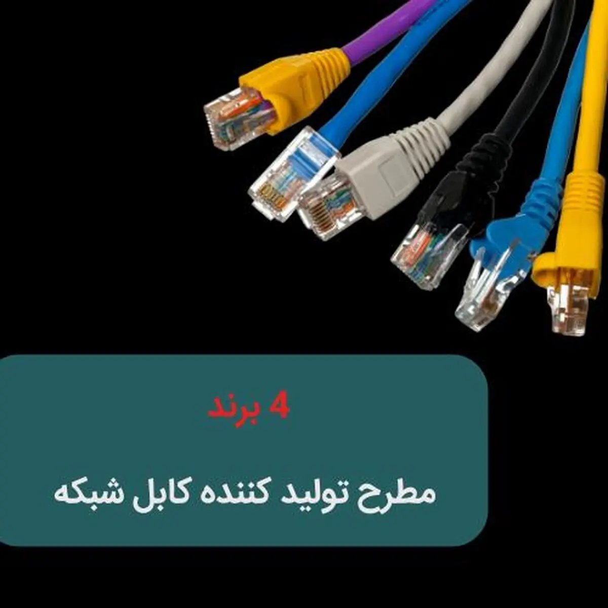 4 برند تولید کننده کابل شبکه 