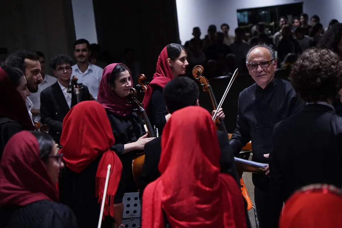 اولین اجرای ارکستر سمفونی جوانان «برای ایران» روی صحنه رفت 