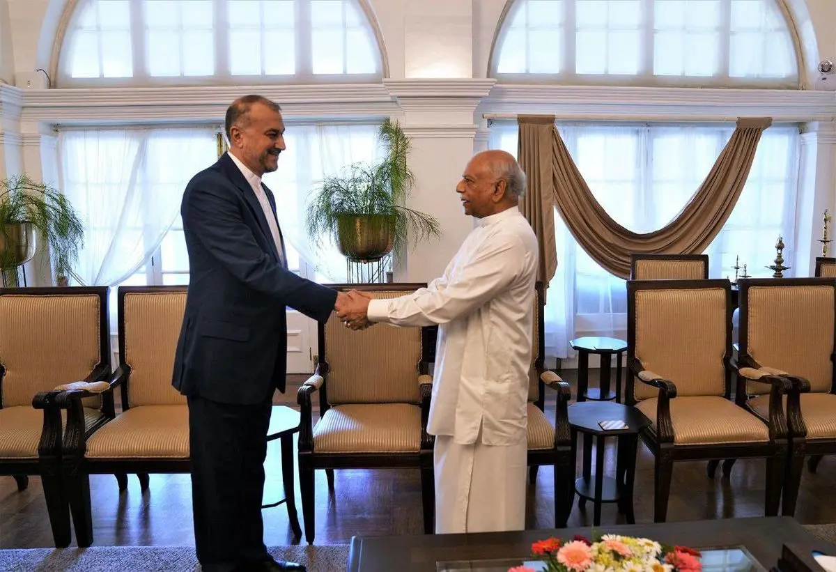 اراده ایران توسعه روابط همه جانبه با سریلانکا است