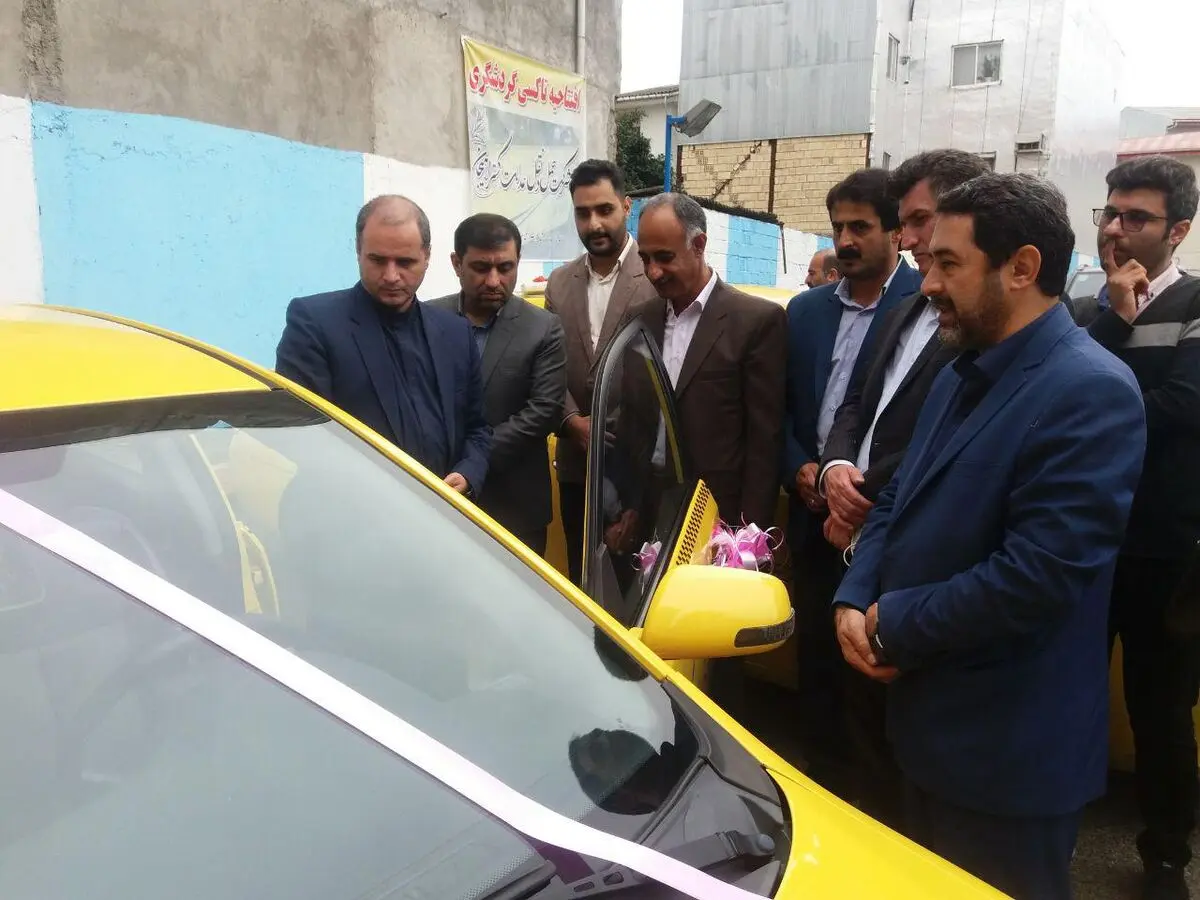 افتتاح تاکسی گردشگری در شهرستان لاهیجان 