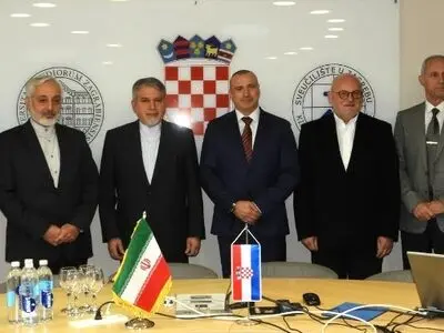کرواتیا تدعو الی تعاون ریاضی مع ایران