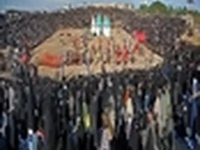 خیمه کوبی در نوش آباد برگزار شد