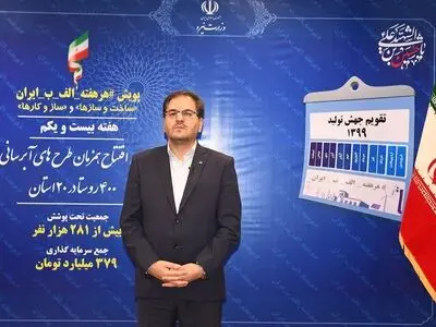 بهره برداری از طرح های آبرسانی ۱۹ روستای آذربایجان غربی