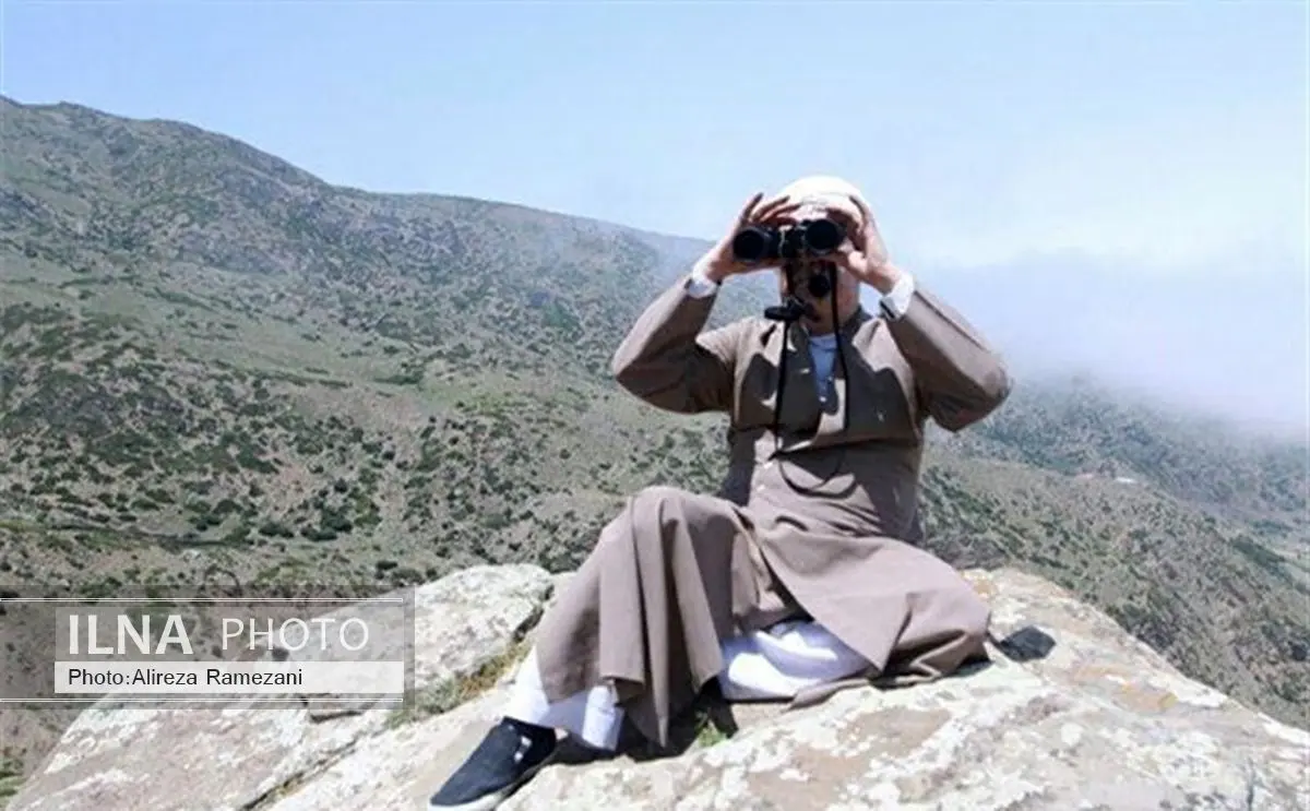 کوهنوردی آیت الله هاشمی رفسنجانی/عکس
