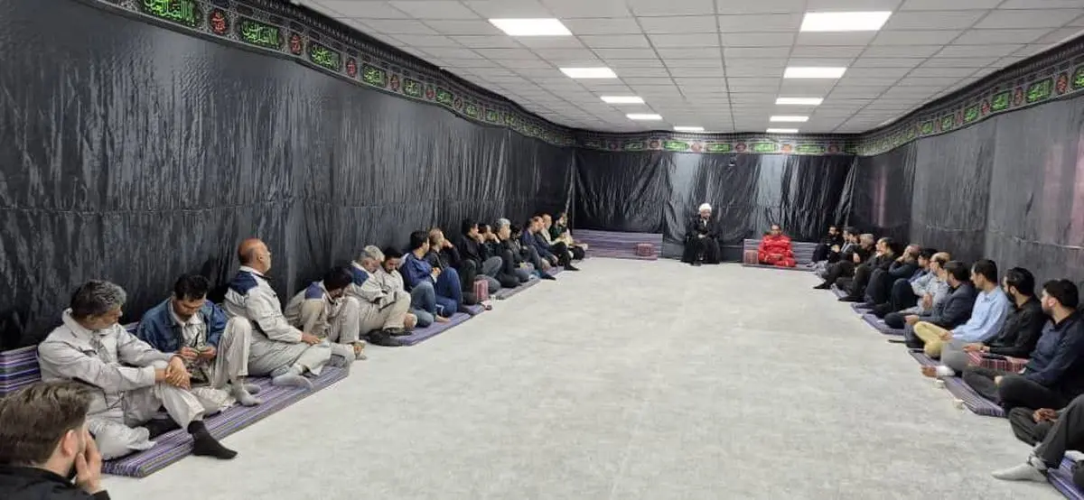 شلمچه معطر به عطر فاطمی؛ آیین سوگواری حضرت زهرا(س) در مدیریت توسعه برگزار شد 