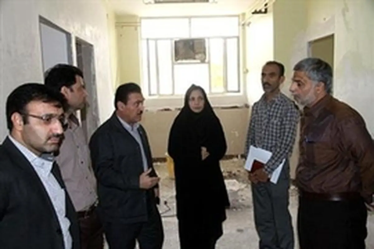 بازدید مدیر پشتیبانی دانشگاه علوم پزشکی اهواز از بیمارستان‌های شوشتر