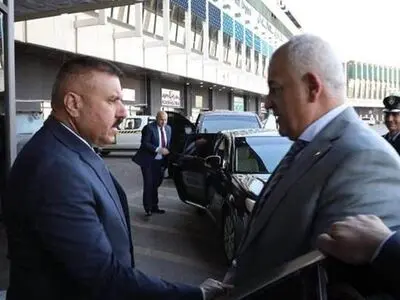 وزیر کشور فلسطین وارد عراق شد
