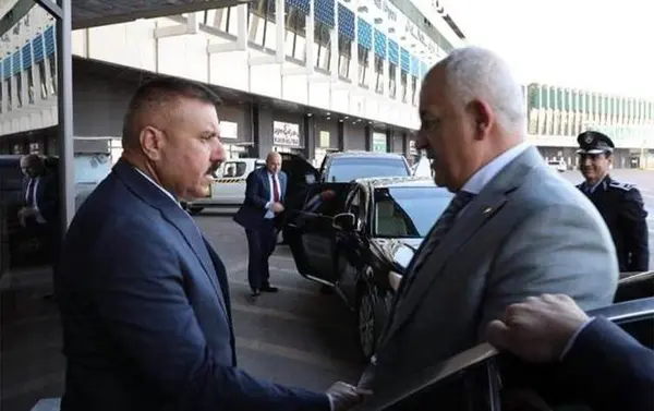 وزیر کشور فلسطین وارد عراق شد