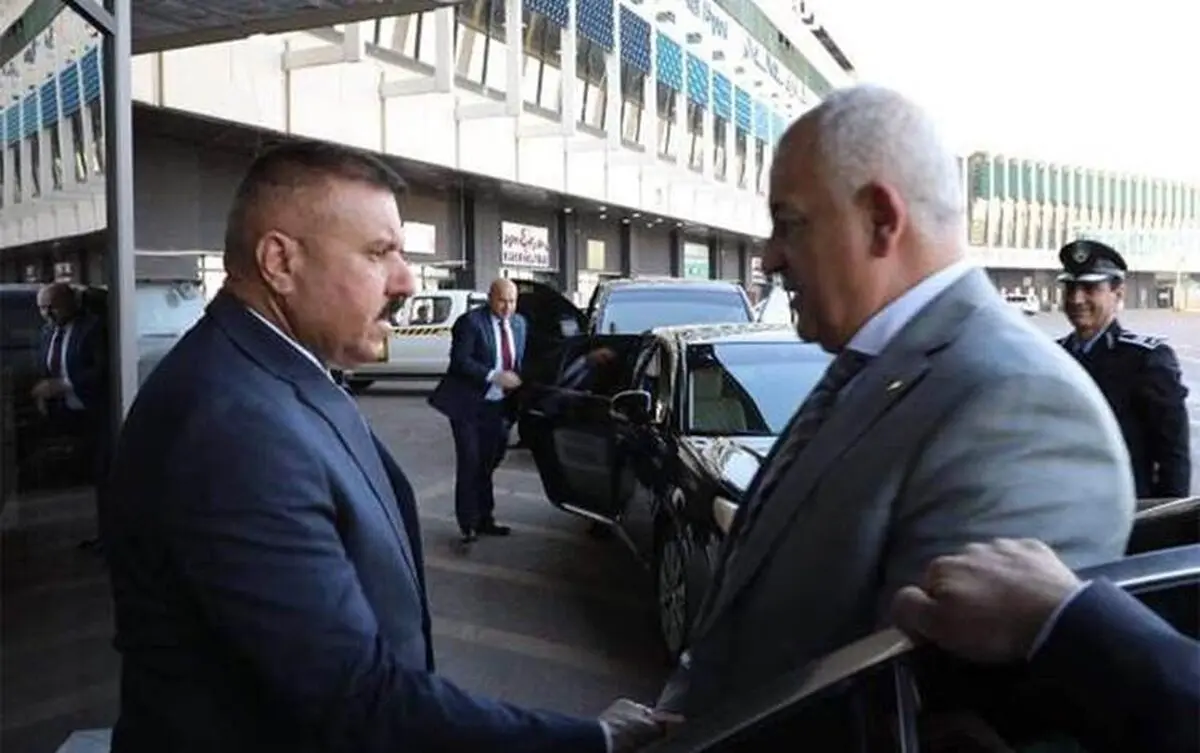 وزیر کشور فلسطین وارد عراق شد

