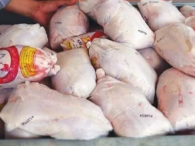کشف 105 تن گوشت مرغ منجمد تاریخ مصرف گذشته در شهرستان مشهد