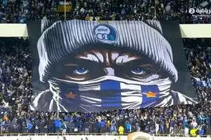 استوک ویژه یاسر آسانی با طرح هواداران استقلال