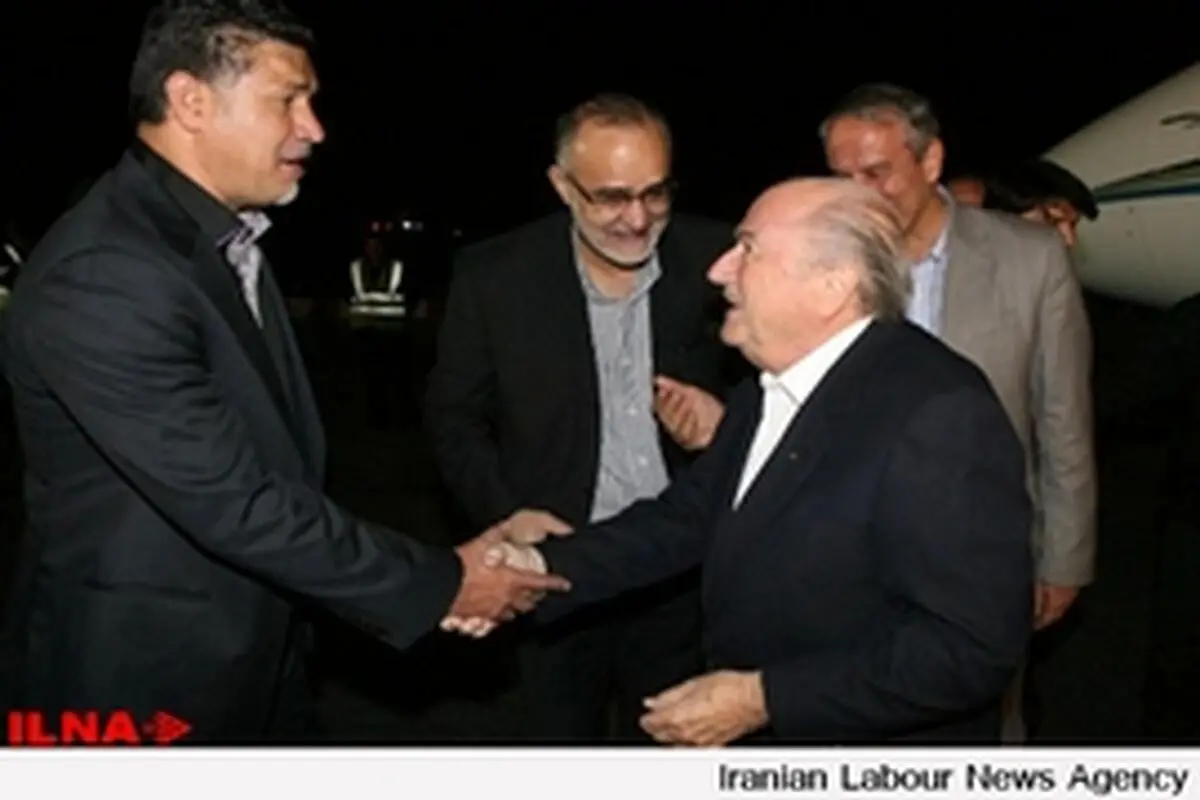 دیدار مخفیانه پرسپولیسی‌ها‬ با رئیس فیفا