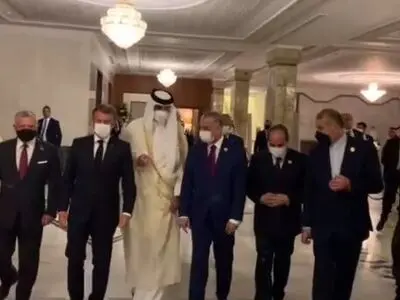 گفت‌وگوی امیرعبداللهیان با رئیس‌جمهور مصر در حاشیه نشست بغداد