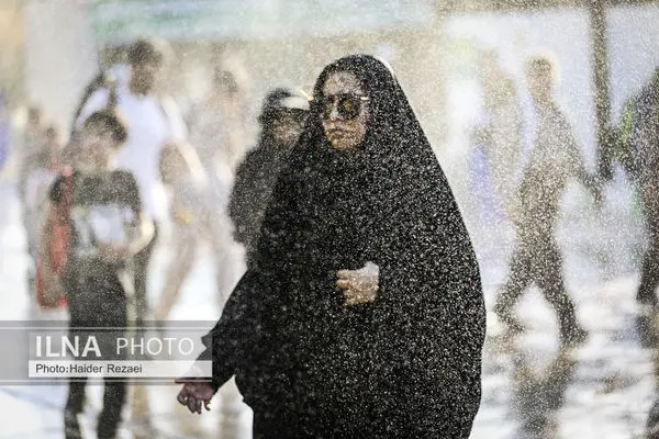 زائران اربعین حسینی در مرز خسروی