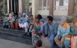 اعتراض کارگران شهرداری منطقه دو  زاهدان به بی‌حقوقی
