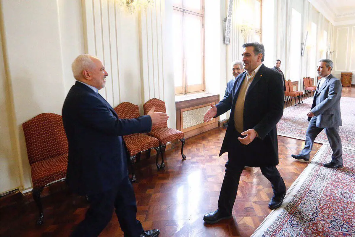 دیدار شهردار تهران با ظریف
