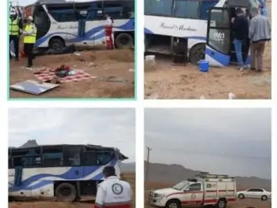 جزئیات بیشتری از حادثه واژگونی سرویس کارگران «همگام خودرو» علویجه
