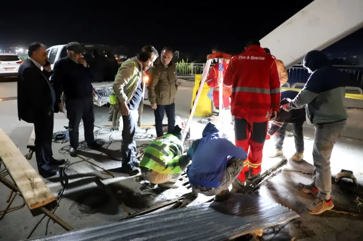 اقدام اضطراری برای جلوگیری از اختلال ترافیکی در خرمشهر