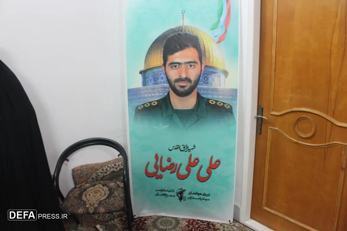 رجزخوانی حماسی همسر دهه هشتادی شهید رضایی /فیلم