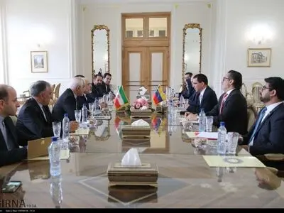 وزیرا الخارجیة الایرانی والفنزویلی یبحثان طیفا واسعا من القضایا
