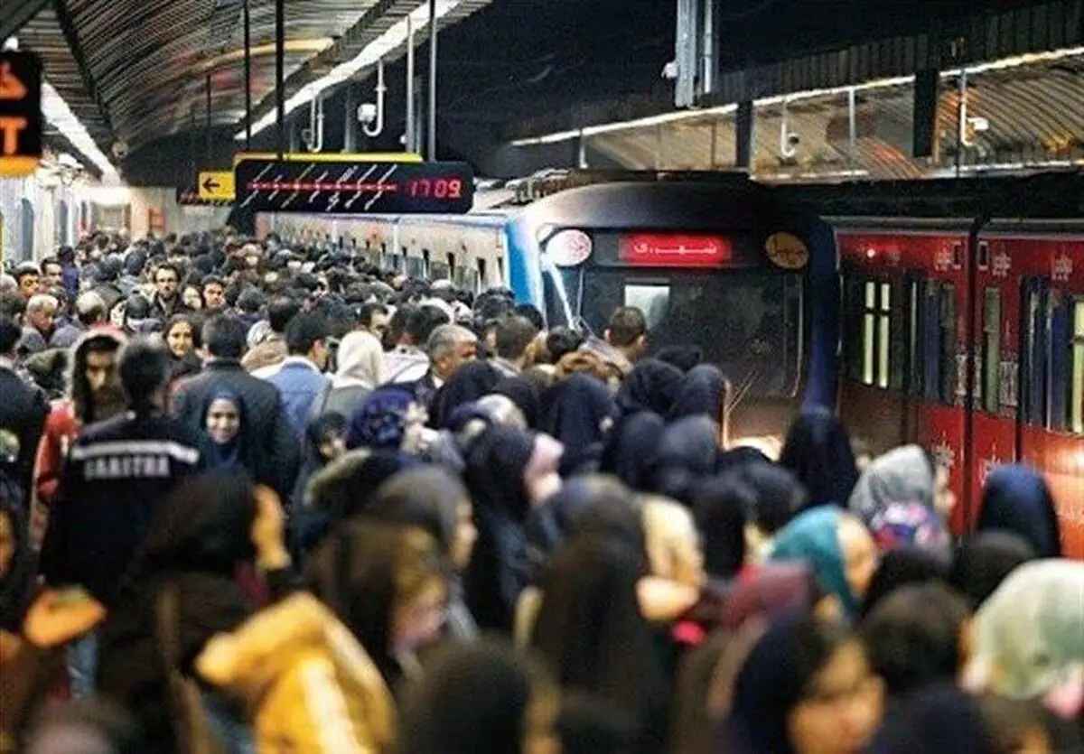 اختلال در خط ۳ مترو تهران