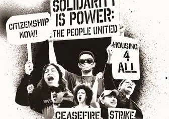 فراخوانِ فعالان کارگری در آمریکا برای راهپیمایی بزرگ روز کارگر در لس‌آنجلس علیه استثمار و جنگ