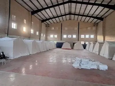 آماده‌سازی بخشی از مدارس و اسکان ۲۱۰ نفر تا این لحظه در خوزستان