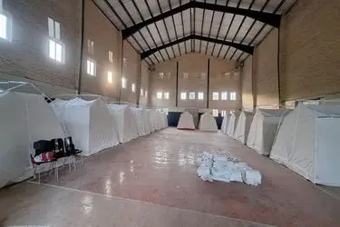 آماده‌سازی بخشی از مدارس و اسکان ۲۱۰ نفر تا این لحظه در خوزستان