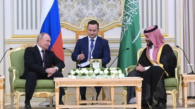 گفت‌وگوی پوتین و بن‌سلمان درباره تحولات خاورمیانه
