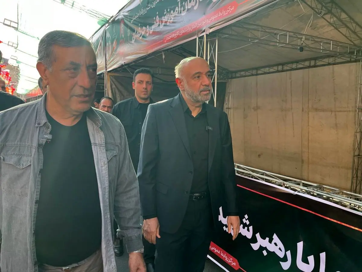 بازدید معاون اجرایی رئیس‌جمهور از برخی موکب‌های خدمت‌رسانی دولت به زائران امام شهید