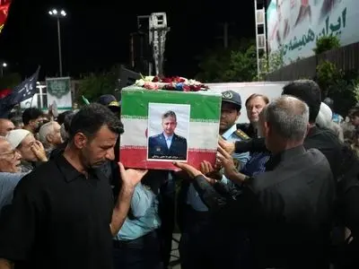 پیکر مطهر شهید علیرضا معینی تشییع شد