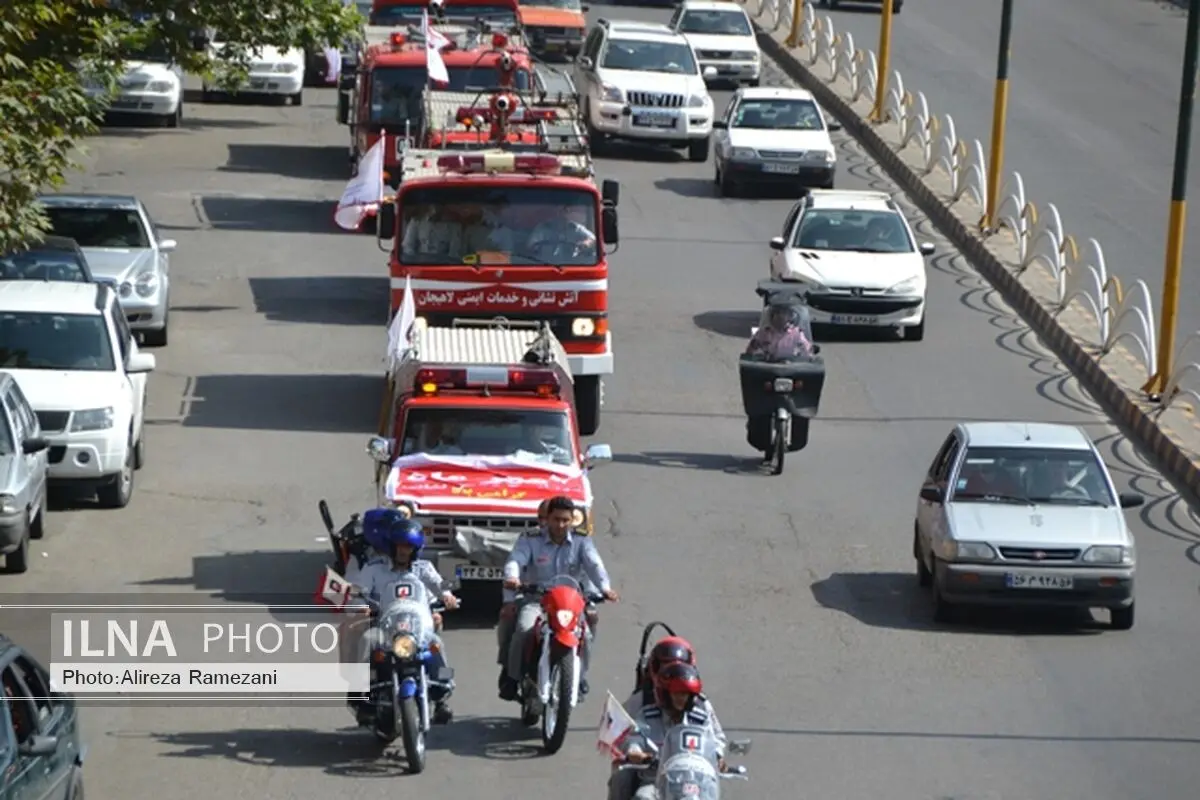 انجام بیش از 50 عملیات توسط آتش‌نشانی لاهیجان