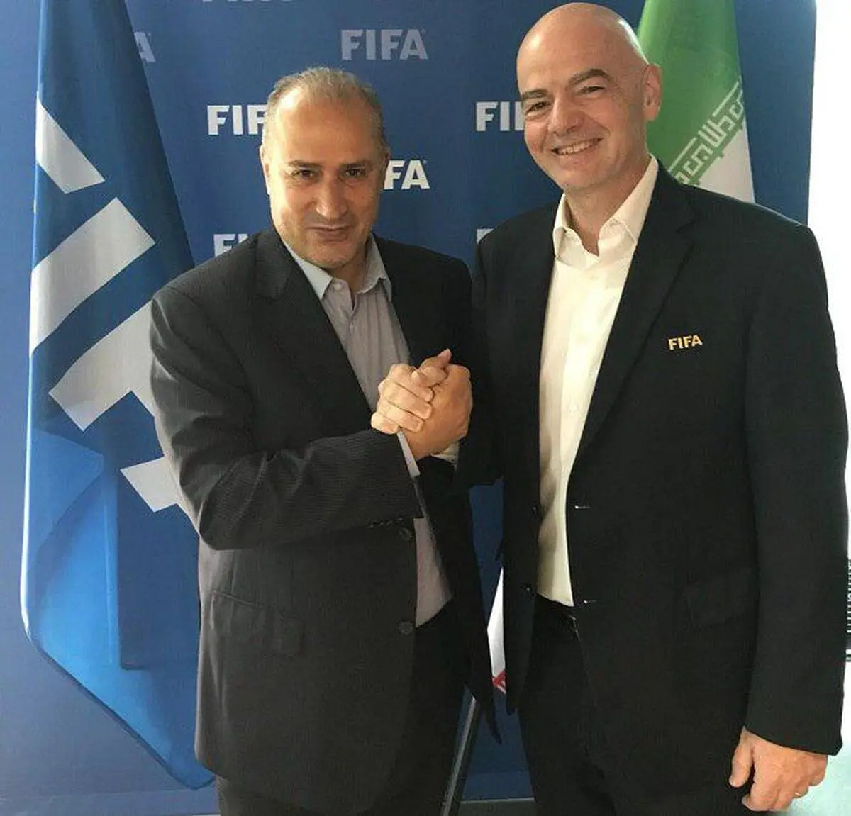 جلسه تاج با اینفانتینو در مقر FIFA