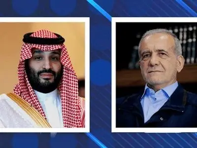 قبيل زيارته لأمريكا.. ولي عهد السعودية يتلقى رسالة من الرئيس بزشكيان