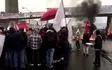 اعتراض کارگران شیلی و مسدود کردن جاده‌ها با تعطیلی کارخانه مس