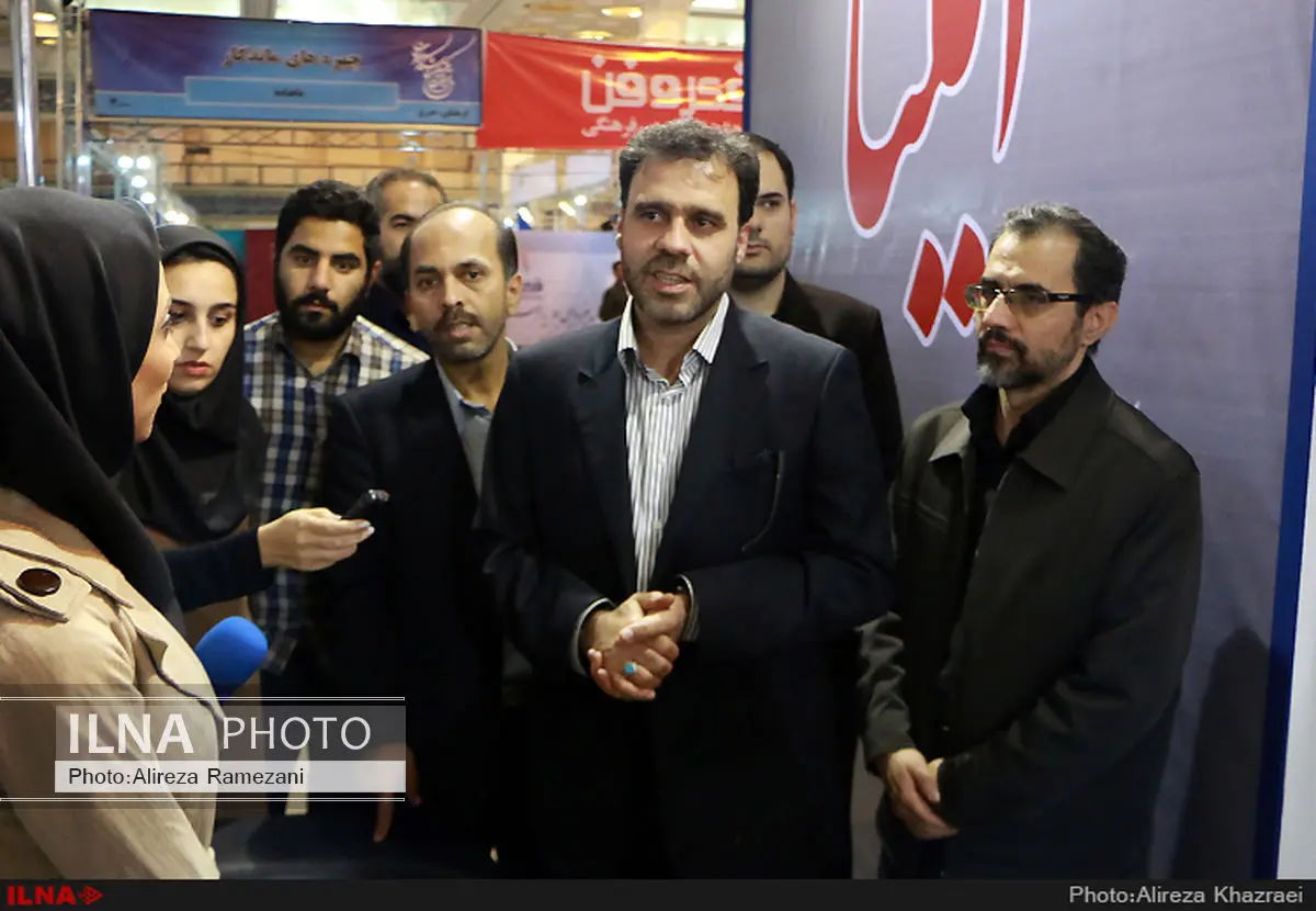 معاون اجتماعی ناجا از غرفه خبرگزاری ایلنا بازدید کرد