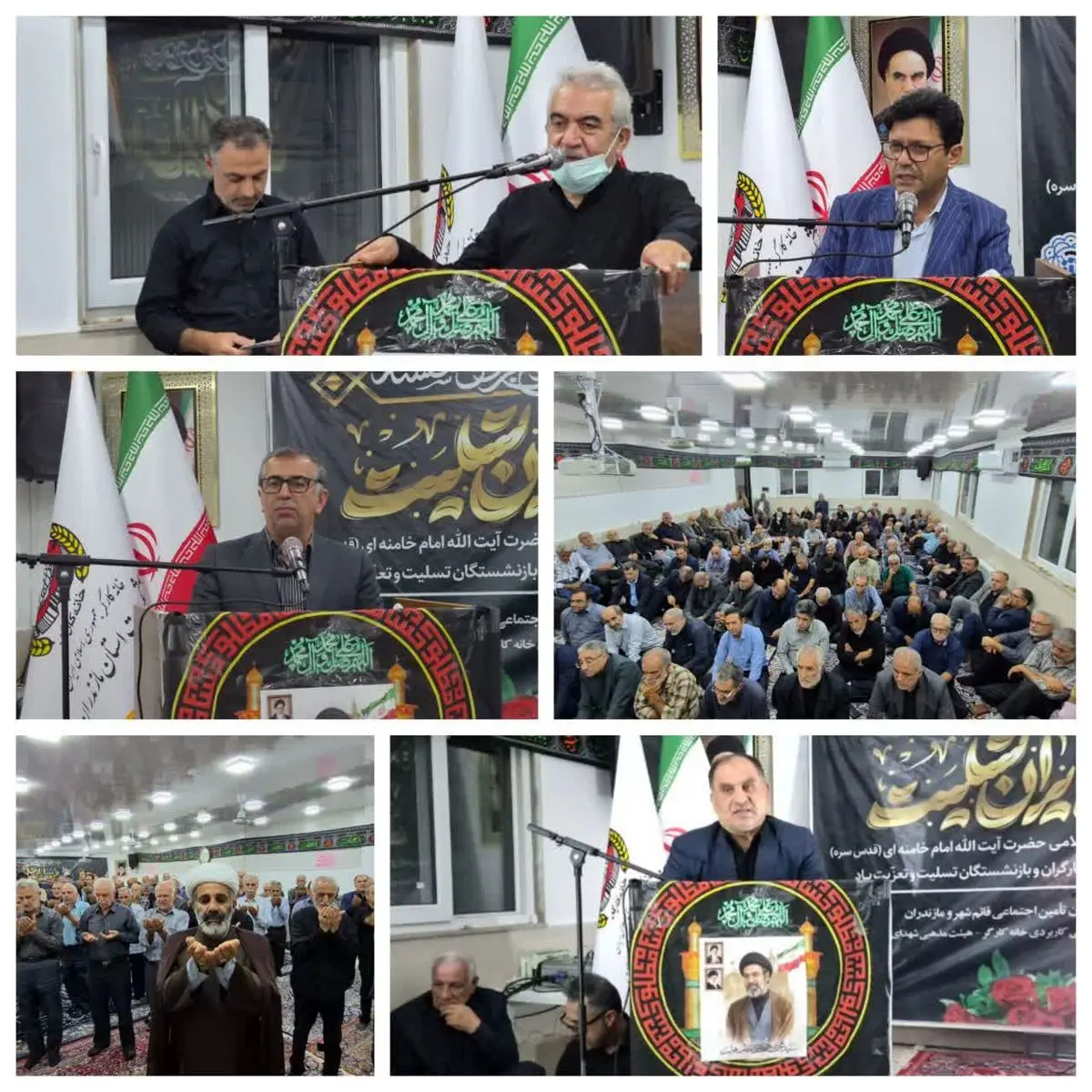  تأکید سخنرانان بر وحدت ملی، مقاومت و حمایت از جامعه کارگری
