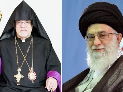 خلیفه ارامنه تهران سال نو را به رهبر انقلاب تبریک گفت