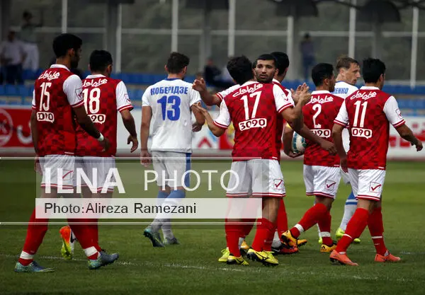تساوی پرگل پرسپولیس برابر آرسنال در دیدار تدارکاتی