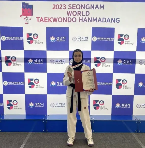 تکواندو کار البرزی موفق به کسب دو مدال در رقابت‌های جهانی کره جنوبی شد 